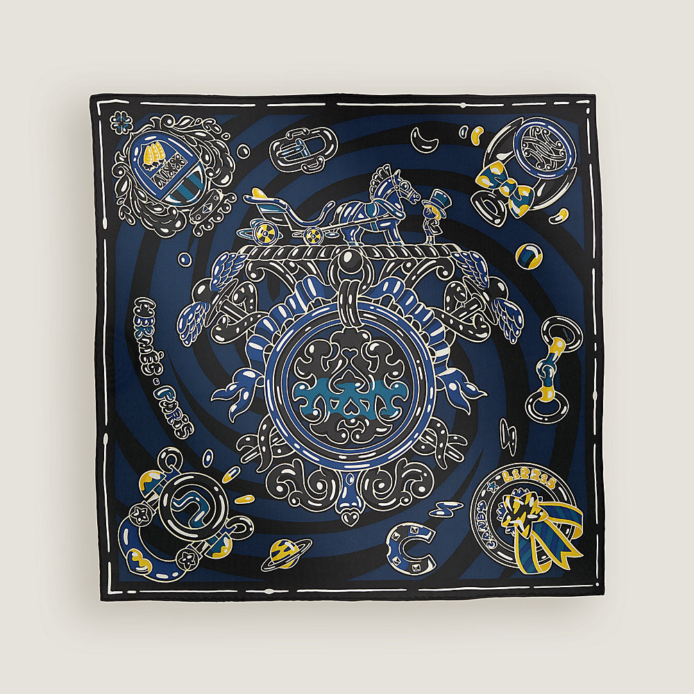 Candy Libris scarf 70 - Blue | Hermès Mainland China